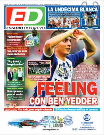 La Undécima, protagonista de las portadas de la prensa