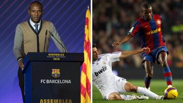 Eric Abidal fue importante en su trayectoria en Barcelona. Sufrió problemas de salud, superó un cáncer de hígado y acabó levantando la Champions en Wembley. En la actualidad sigue vinculado al FC Barcelona como Director de fútbol ayudando a la dirección deportiva con las nuevas incorporaciones.