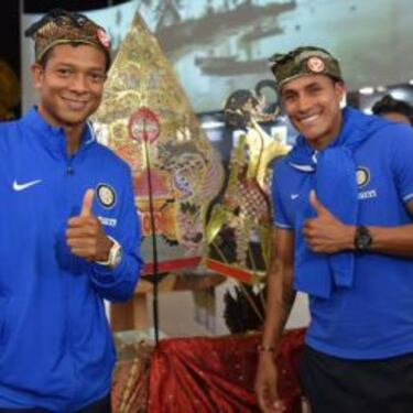 Murillo, Bacca y Guarín, de visita en Expo Milán 2015