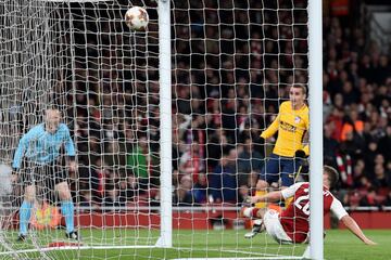 1-1. Antonine Griezmann marcó el gol del empate.

