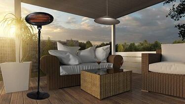 Eléctrico y portátil: este radiador de terraza es la alternativa más barata contra el frío