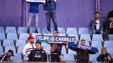 Fans o Aficion during the round one match between Comunicaciones and Monterrey as part of the CONCACAF Champions Cup 2024 at Doroteo Guamuch Flores Stadium on February 06, 2024 in Guatemala City, Guatemala.