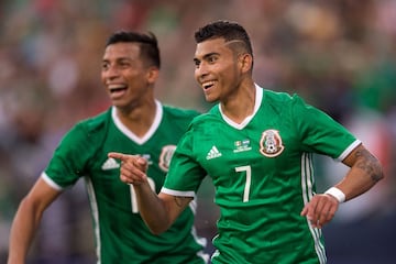 Estas son las mejores imágenes del duelo entre el tricolor y la Selecta celebrado en San Diego, y que marcó el debut de los de Osorio en el torneo de Concacaf.