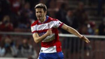 Fran Rico, durante un partido.