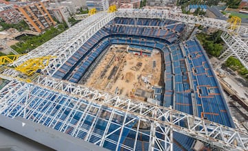 Las imágenes más recientes del Bernabéu a pocos días de su estreno