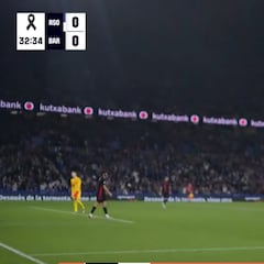El método Flick no es infalible: el gol de la Real lo tienen que ver