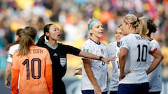 USWNT’s Horan and Holland’s van de Donk laugh off on-field feud
