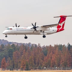 Bombardier Dash 8, así es el avión de la Guardia Costera de Japón que ha impactado con el Airbus en llamas