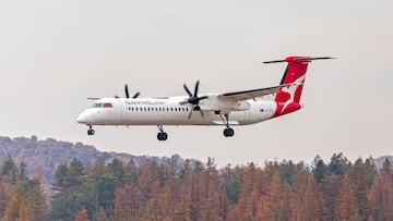 Bombardier Dash 8, así es el avión de la Guardia Costera de Japón que ha impactado con el Airbus en llamas