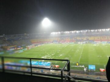 El partido se continuará jugando el miércoles a las 11:00 a.m.