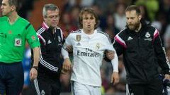 Luka Modric se harta del doctor Olmo y se trata con Chueca