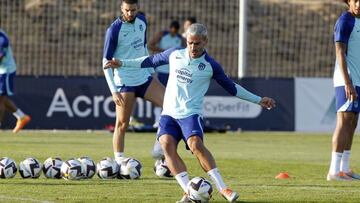 El Atleti regresa al Cerro sin Lodi, Felipe ni Lemar