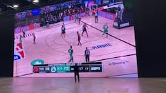 La nueva locura de Kanye West: ¡ve la NBA en una pantalla de 30 metros!