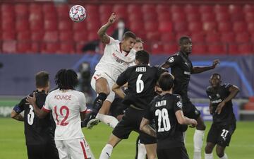 Sevilla-Rennes en imágenes