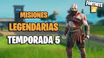 Fortnite Temporada 5: todas las Misiones Legendarias, y c&oacute;mo completarlas