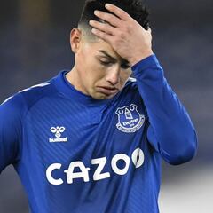 James se pierde otro partido por lesión, fuera ante Man. United