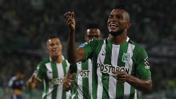 Miguel Ángel Borja, delantero colombiano.