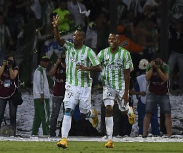 Atlético Nacional y River Plate igualaron 1-1 en la primera final de la Copa Sudamericana. 