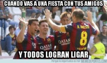 Los memes más divertidos de la goleada del Barcelona al Celtic