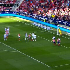 La parada de Lunin que le consagró en el Wanda