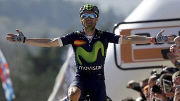 La última victoria de Valverde, en la Flecha Valona.
