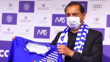 Ramón Díaz inició su nuevo desafío en Emiratos Árabes