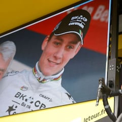 Los Van der Poel vieron el éxito de Mathieu en una caravana