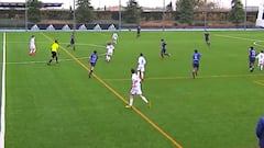 Es como ver a Guti y Raúl a los 12 años: el especial gol del Infantil B del Madrid