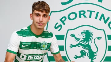 31-01-23. JOS? MARS?, NUEVO JUGADOR DEL SPORTING DE GIJ?N, CEDIDO POR EL SPORTING DE PORTUGAL.