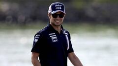 Checo Pérez: "Soy el único piloto de mitad de parrilla en subir al podio"