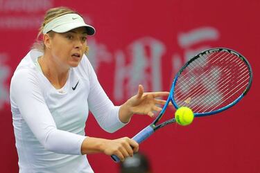 Sharapova reaches first final since doping ban