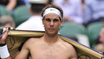 Rafa Nadal analizó su partido en Wimbledon y el de España mañana en la Eurocopa. El tenista cree que el gran peligro es Cristiano Ronaldo.