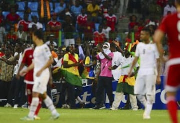 Incidentes en el partido Guinea Ecuatorial-Ghana