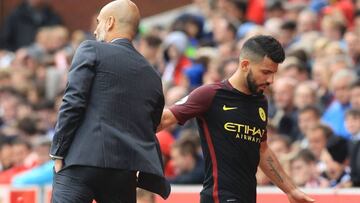 Agüero: "Guardiola ha cambiado nuestra táctica y estilo"