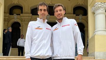 España calienta motores para la Copa Davis en Málaga