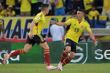 El jugador marcó frente a Uruguay el segundo gol del encuentro por Eliminatorias.