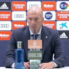 Zidane: "Empezamos muy bien, nos costó en la segunda parte"