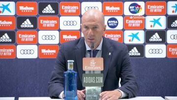 Zidane: "Empezamos muy bien, nos costó en la segunda parte"