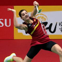 Marín cae en cuartos de final ante la china He Bingjiao