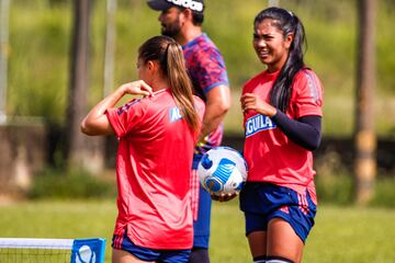 Así fue el último entrenamiento de la Selección Colombia Femenina ante de enfrentar en la cuarta jornada del Grupo A de la Copa América a Ecuador.