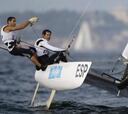 Echávarri y Paz defienden el oro en la Medal Race