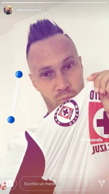 Alemao manda mensaje de aliento a Cruz Azul