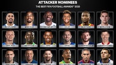 Sorpresa y molestia en el Atleti por la ausencia de Julián en los atacantes finalistas al The Best