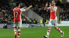 Ramsey: "Por momentos, Alexis Sánchez tiene un juego sublime"