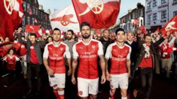 Arsenal unveil new 2016-17 kit