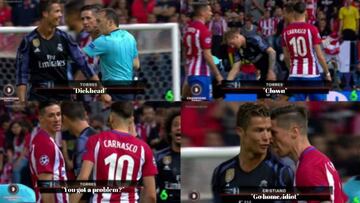 Cristiano and Torres trade insults: "dickhead", "clown", "idiot..."
