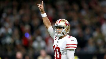 Fue la sexta ofensiva ganadora que “Jimmy G” comanda en el cuarto periodo y tercera en la presente campaña; ya lo había hecho contra Pittsburgh y Arizona.