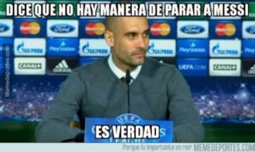 Los memes más divertidos del Manchester City-Barcelona