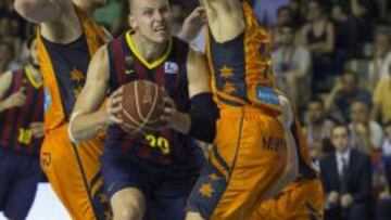 Maciej Lampe, ante Serguei Lishchuk.