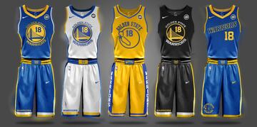 Uniforme de Golden State Warriors.